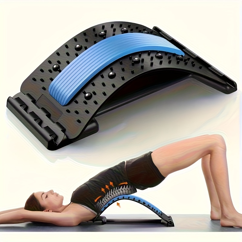 Home Gym Yoga - 3段階背筋矯正器姿勢矯正ランバーサポートオフィス車自宅ジム用エルゴノミクス設計後弯症脊柱後弯症フィットネス機器