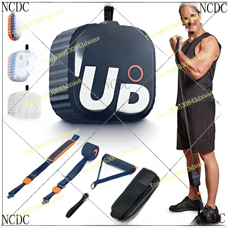 Home Gym Portable - ホームフィットネス機器 4.4-44ポンド調整可能抵抗バンド ポータブルポケットジムシステム UNITREE PUMP アプリ対応