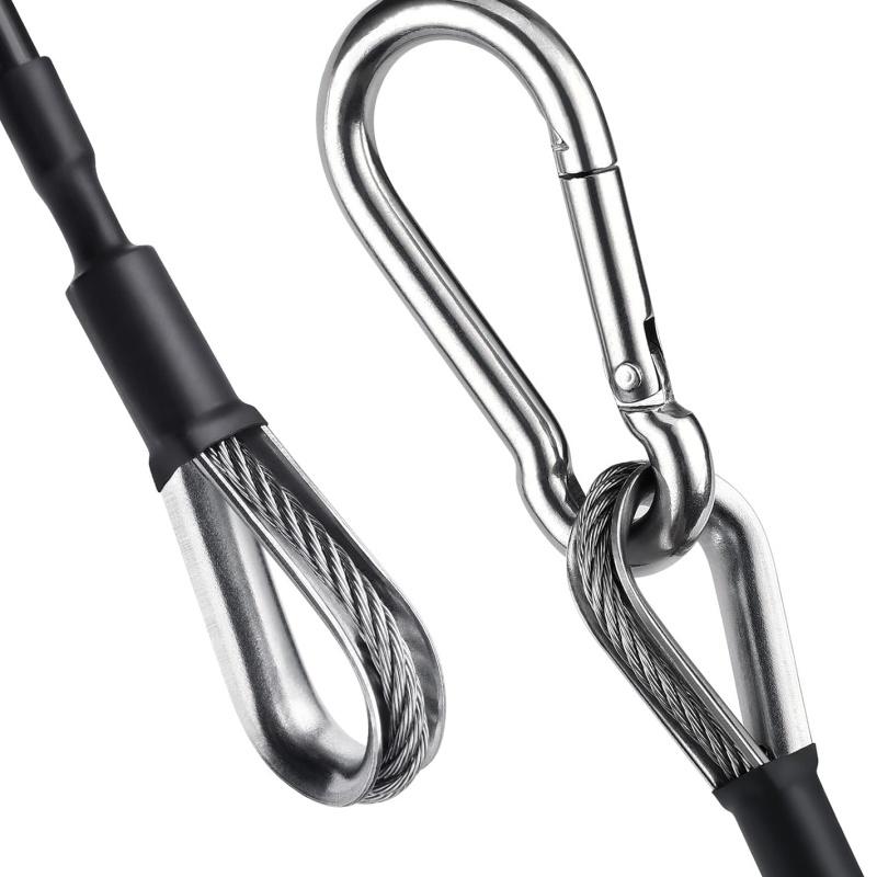 Lat Pulldown Cable - 1/2 個ジムケーブル延長 Bowflex ホームジムアクセサリーと互換性 LAT/上腕三頭筋プルダウンとレッグエクステンションマシン 25