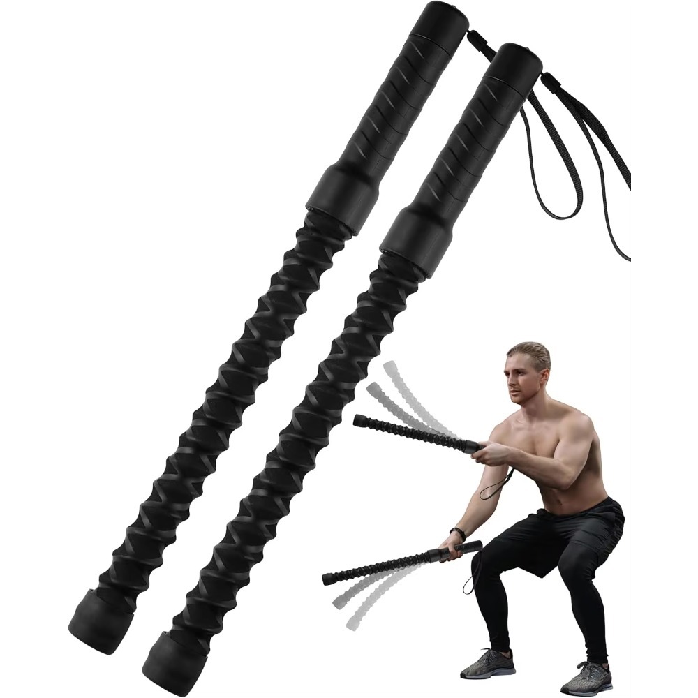 Battle Rope Heavy - 家庭用ジム向けのコードレスバトルロープ、コードレスエクササイズロープ、高耐久性ウェイト付きワイヤレスバトルロープ、エクササイズ器具