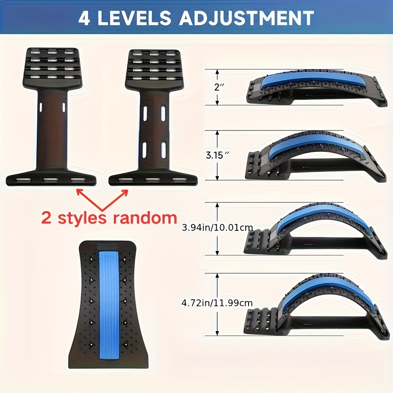 3段階背筋矯正器姿勢矯正ランバーサポートオフィス車自宅ジム用 - Home Gym Yoga のレビューと価格