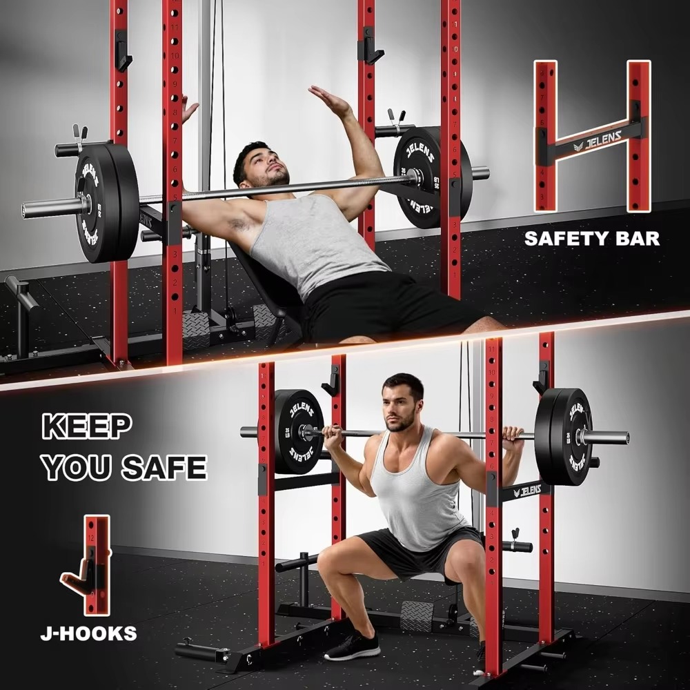S21パワーケージ多機能ラック調整可能ケーブルクロスオーバー - Home Gym Equipment Set のレビューと価格