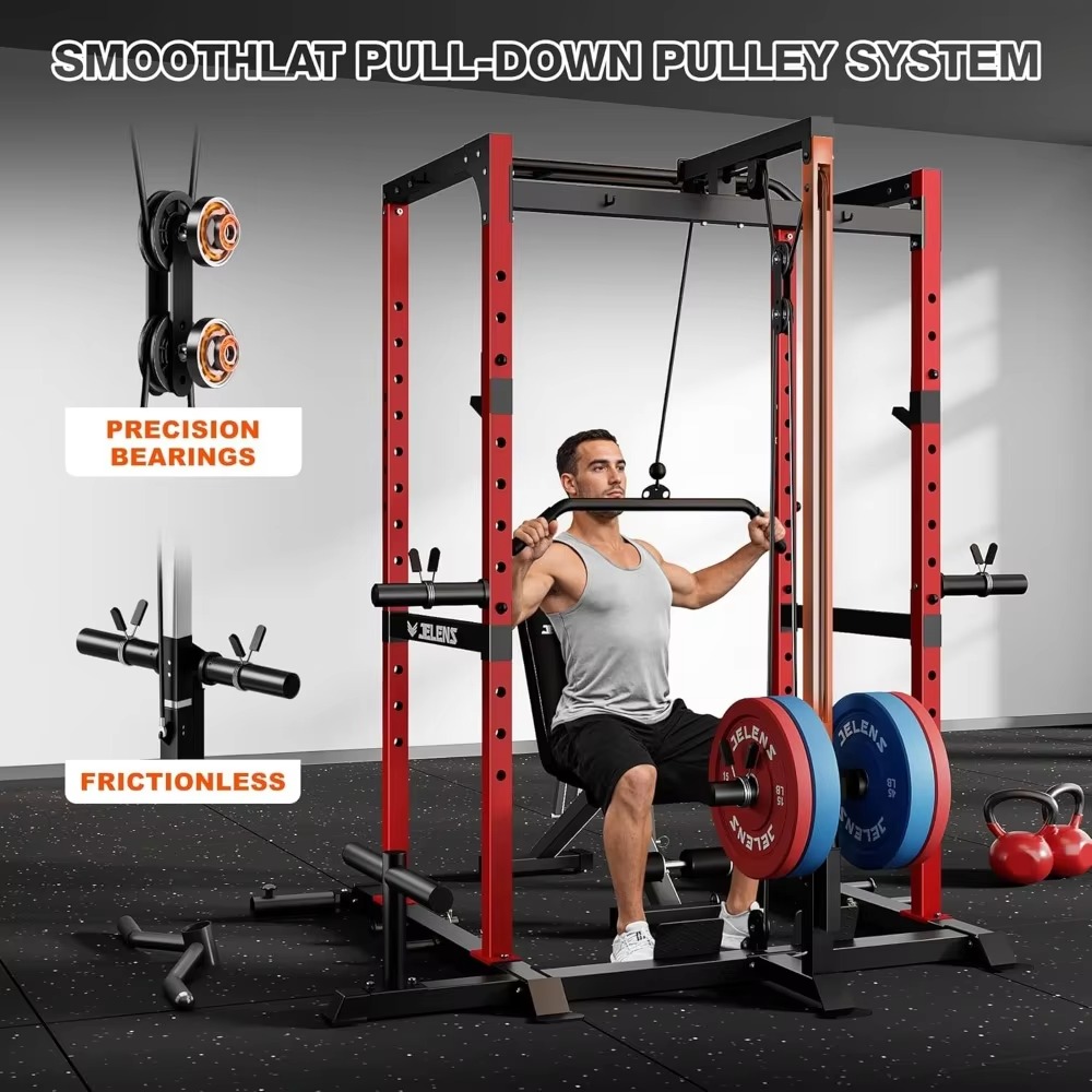 S21パワーケージ多機能ラック調整可能ケーブルクロスオーバー - Home Gym Equipment Set のレビューと価格