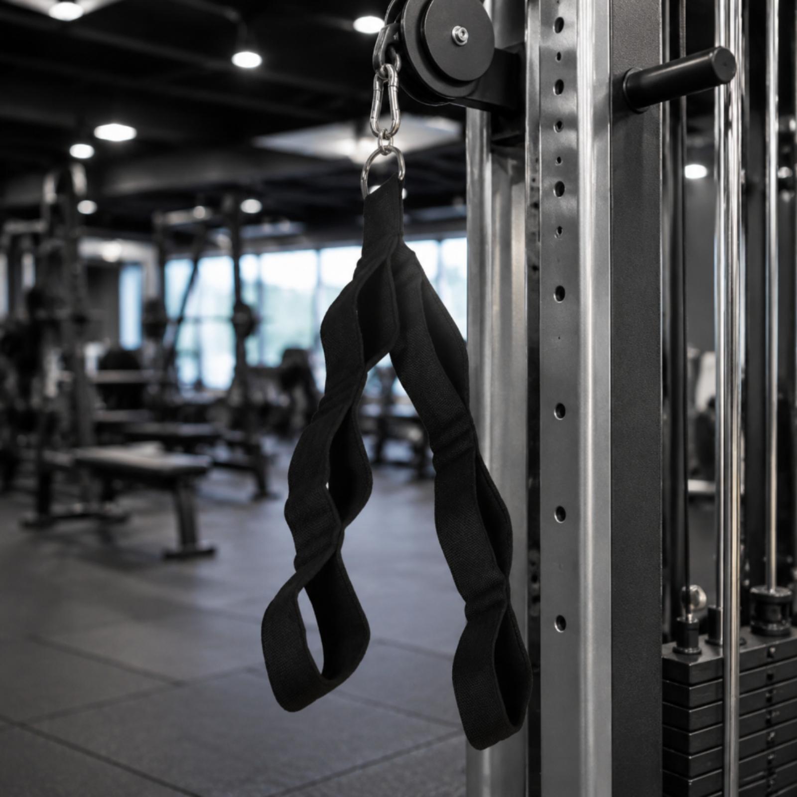 滑り止めグリップ付きのケーブルジム用アタッチメント、トライセ - Lat Pulldown Cable のレビューと価格