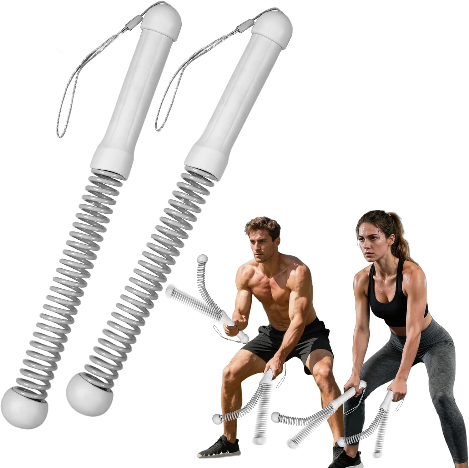 第2世代ロープレスバトルロープ（ホームジム用）、頑丈なポータ - Home Gym Portable のレビューと価格
