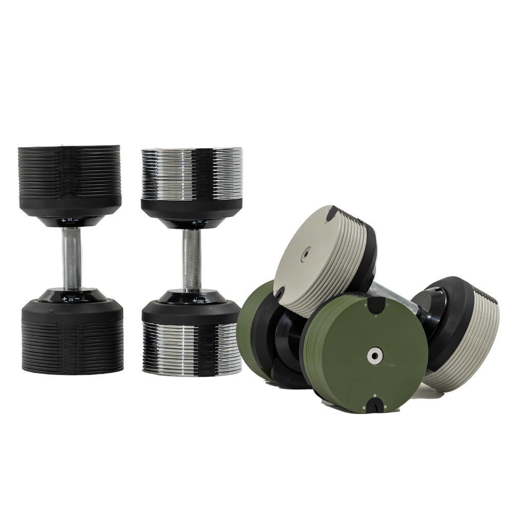 40kg調整可能ダンベルセット、スチール＆ラバー製フィットネ - Home Gym Equipment Set のレビューと価格