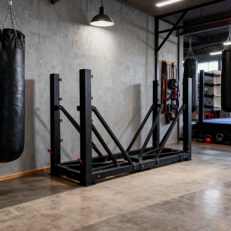 折りたたみ式ジムボクシングリングセット、家庭用ボクシングトレ - Home Gym Equipment Set のレビューと価格