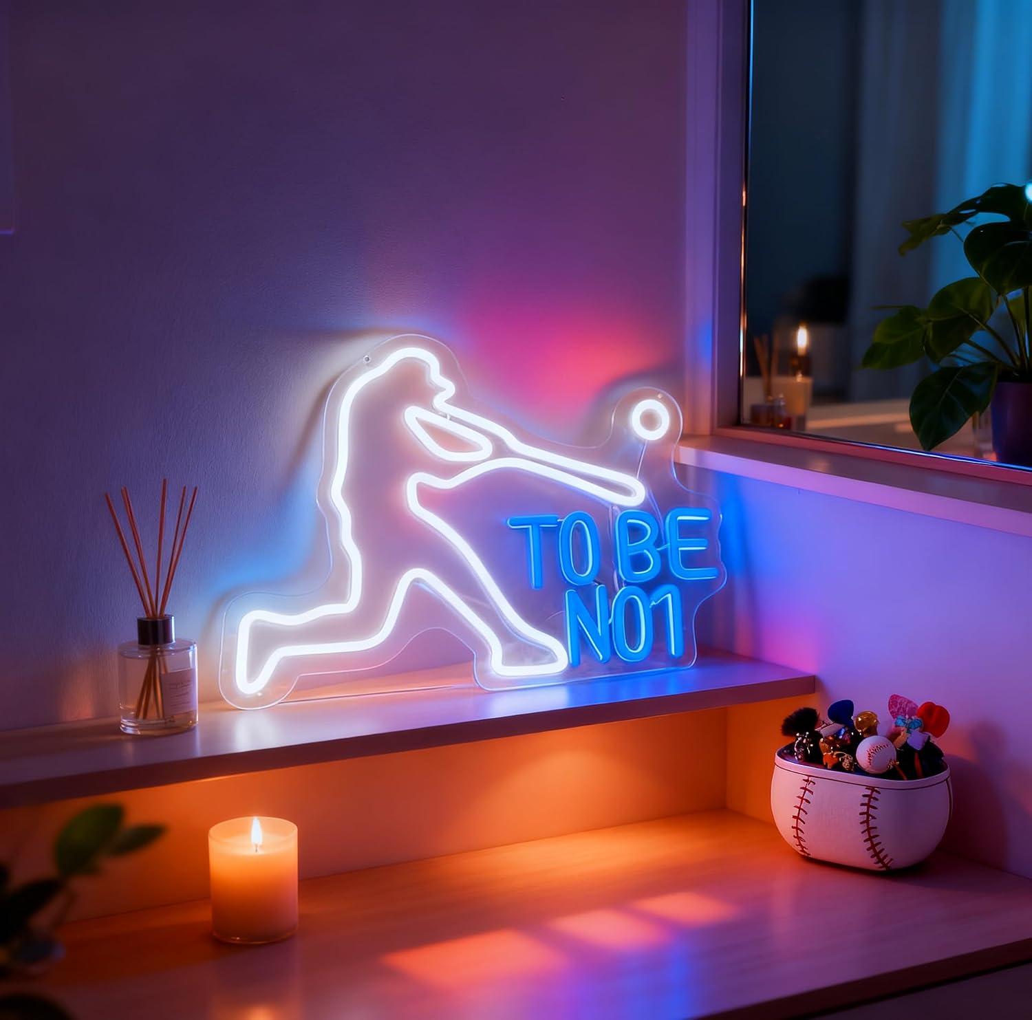 To Be No1 ネオンサイン USB調光式LEDライト  - Home Gym Neon Sign のレビューと価格