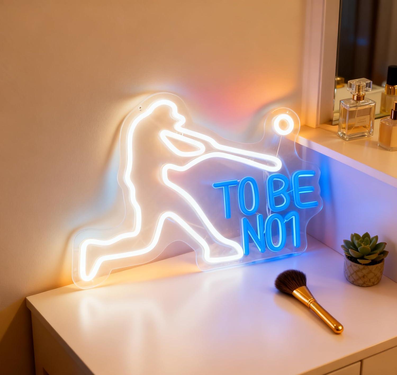 To Be No1 ネオンサイン USB調光式LEDライト  - Home Gym Neon Sign のレビューと価格