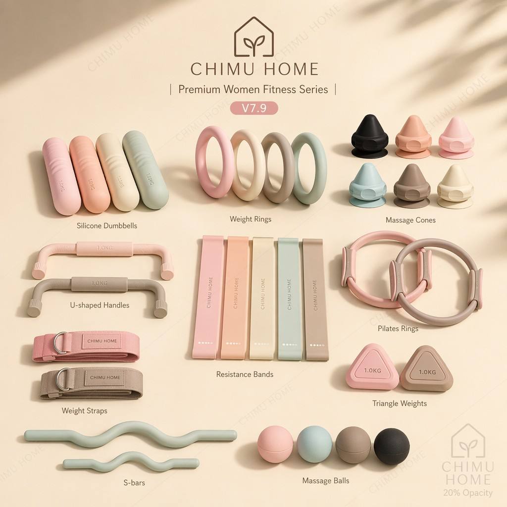 【CHIMU HOME】ヨガウェイトリング シリコン製 5ポ - Home Gym Yoga のレビューと価格