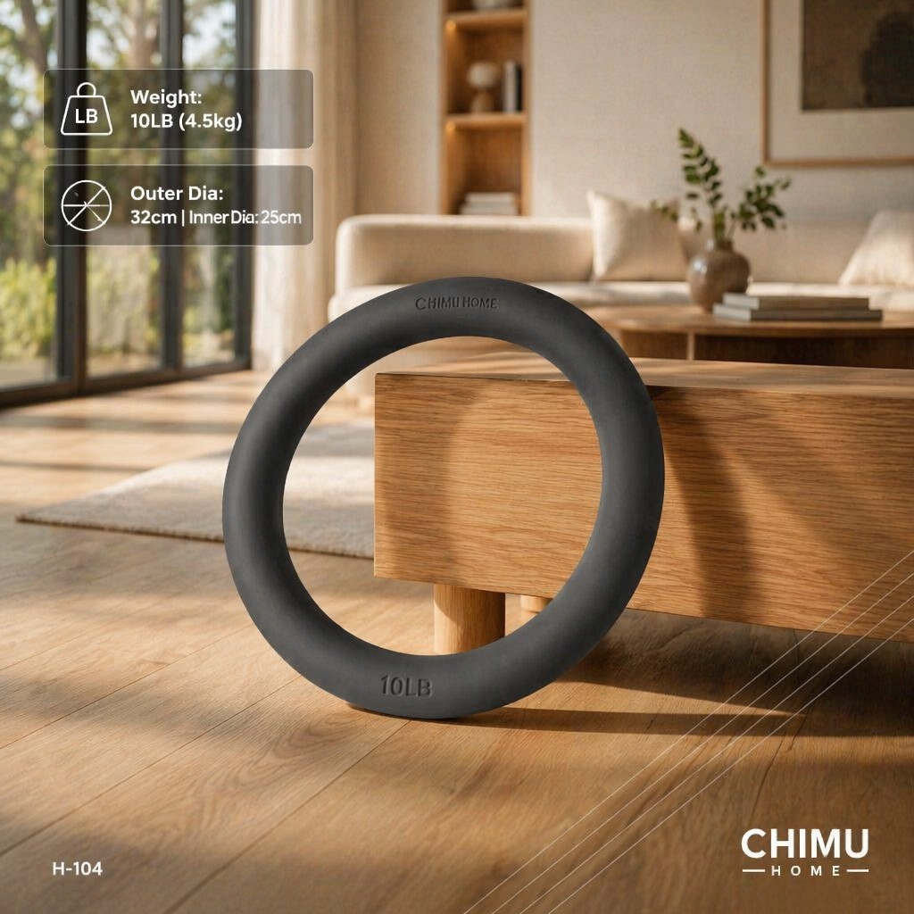 【CHIMU HOME】ヨガウェイトリング シリコン製 5ポ - Home Gym Yoga のレビューと価格