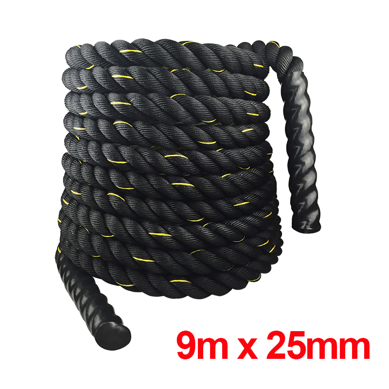 9M/12M/15M フィットネスバトルロープ クロスフィッ - Battle Rope Heavy のレビューと価格