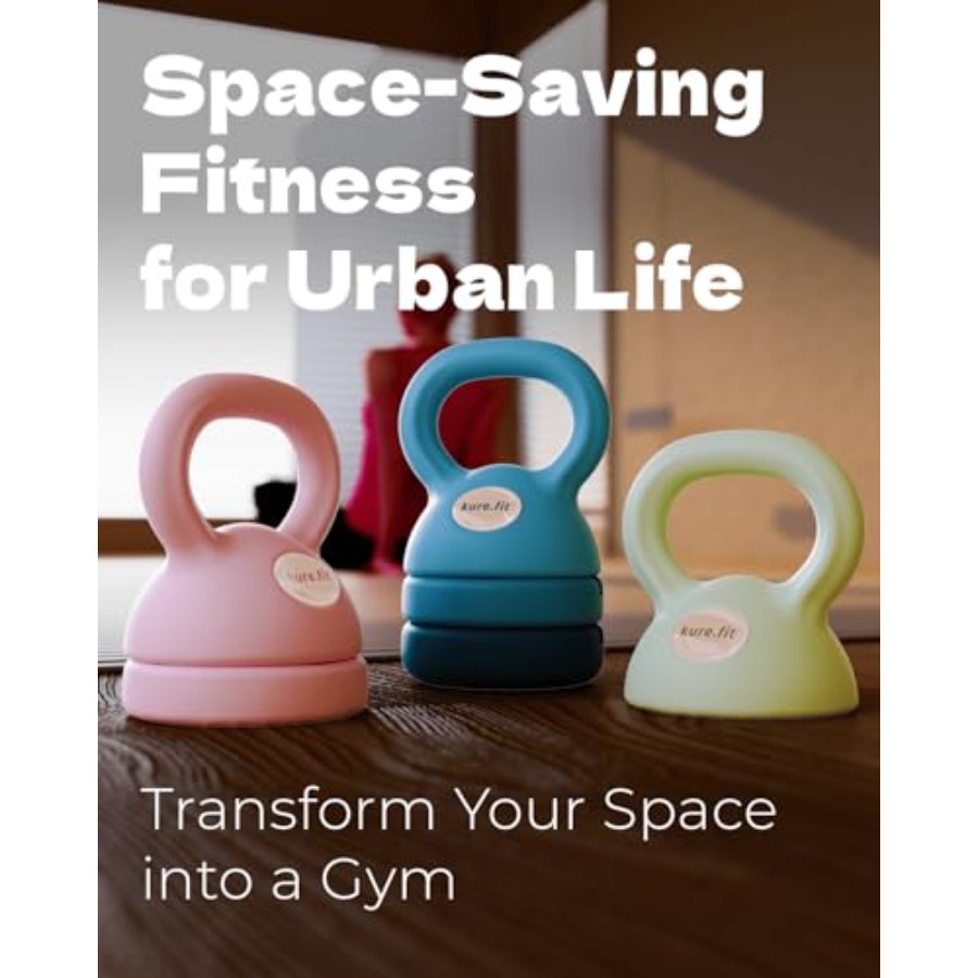 家庭用調整可能ケトルベル 鋳鉄製 ブラックパウダーコート仕上 - Leg Home Gym Workout のレビューと価格