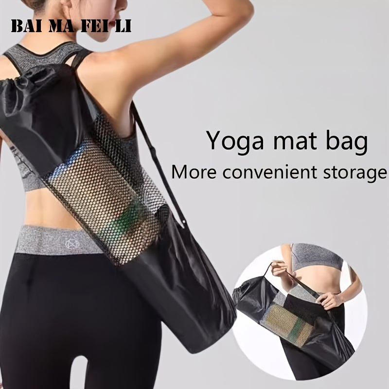 通気性のあるヨガマット収納メッシュバッグ - 耐久性のあるオ - Home Gym Yoga のレビューと価格