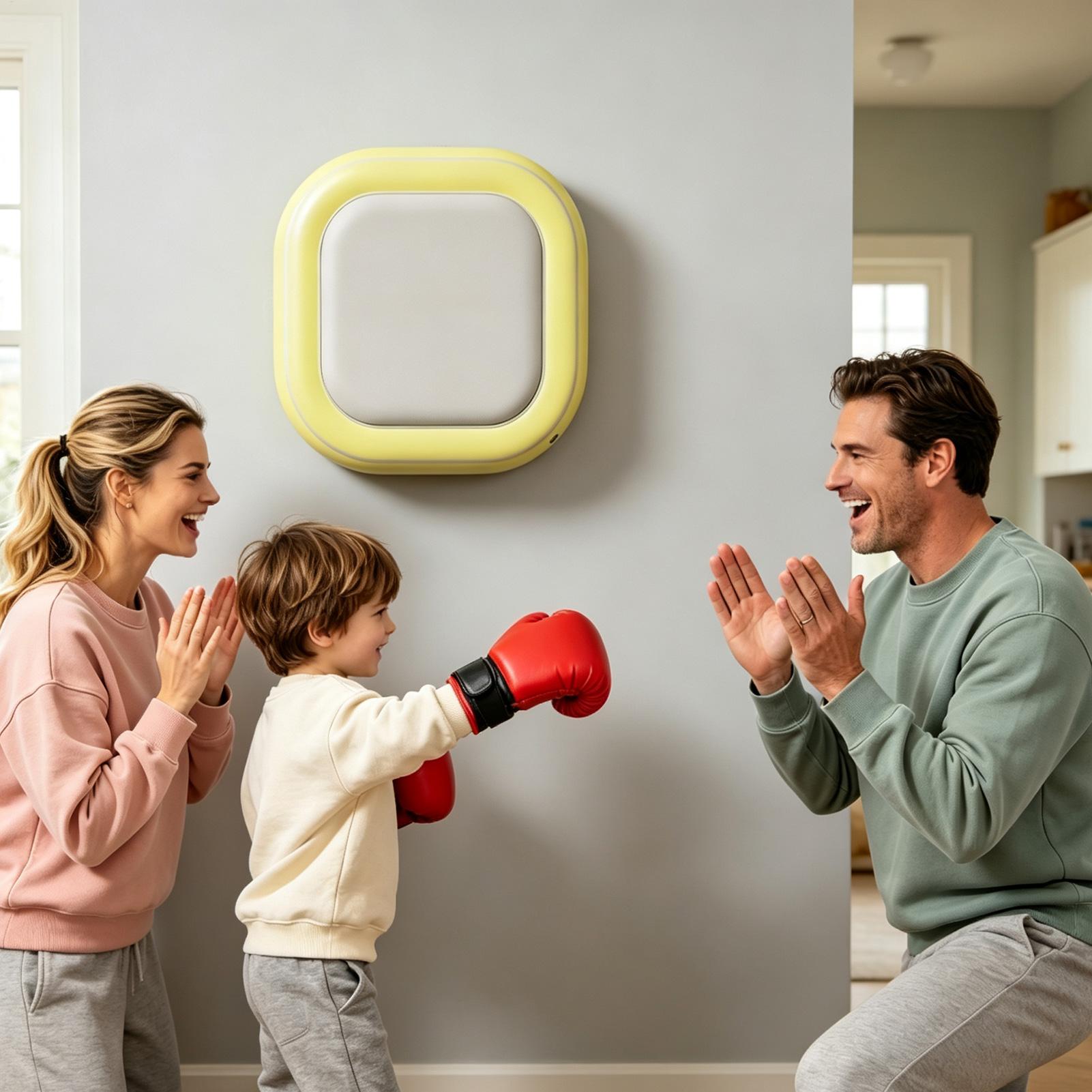 壁に取り付け可能な、空気で膨らませて使用する、柔らかい素材の - Home Gym Portable のレビューと価格