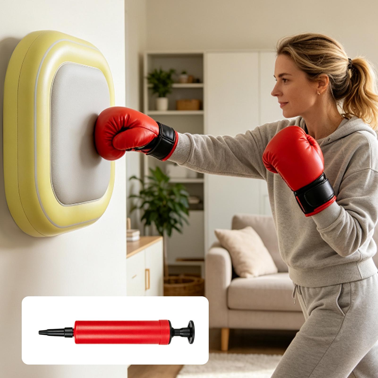 壁に取り付け可能な、空気で膨らませて使用する、柔らかい素材の - Home Gym Portable のレビューと価格