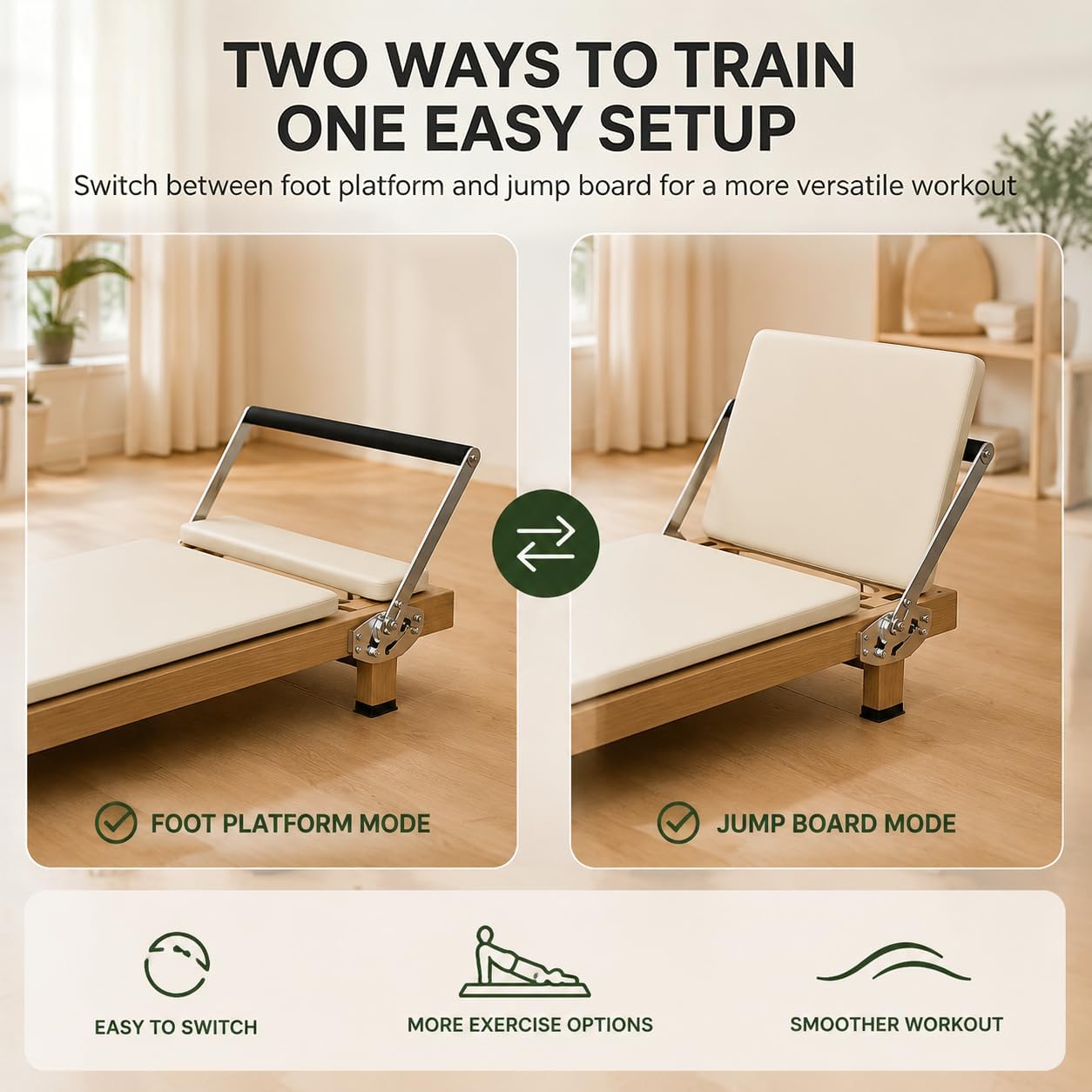 折りたたみ式ピラティスリフォーマー、ホームジム用全身フィット - Leg Home Gym Workout のレビューと価格