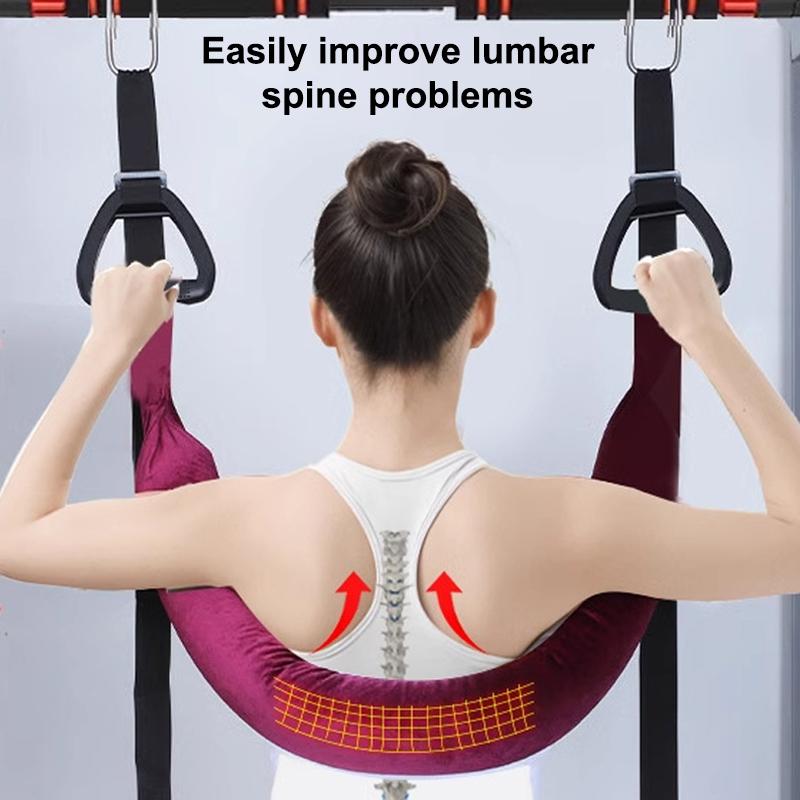 ホームジム腰椎牽引ベルト 調節可能な水平バー ストレッチバッ - Home Gym Routine のレビューと価格