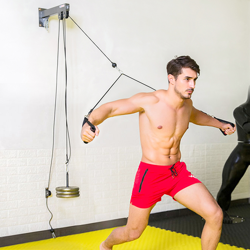 ユニバーサルDIYプーリーシステムケーブルアタッチメントアー - Home Gym Equipment Set のレビューと価格