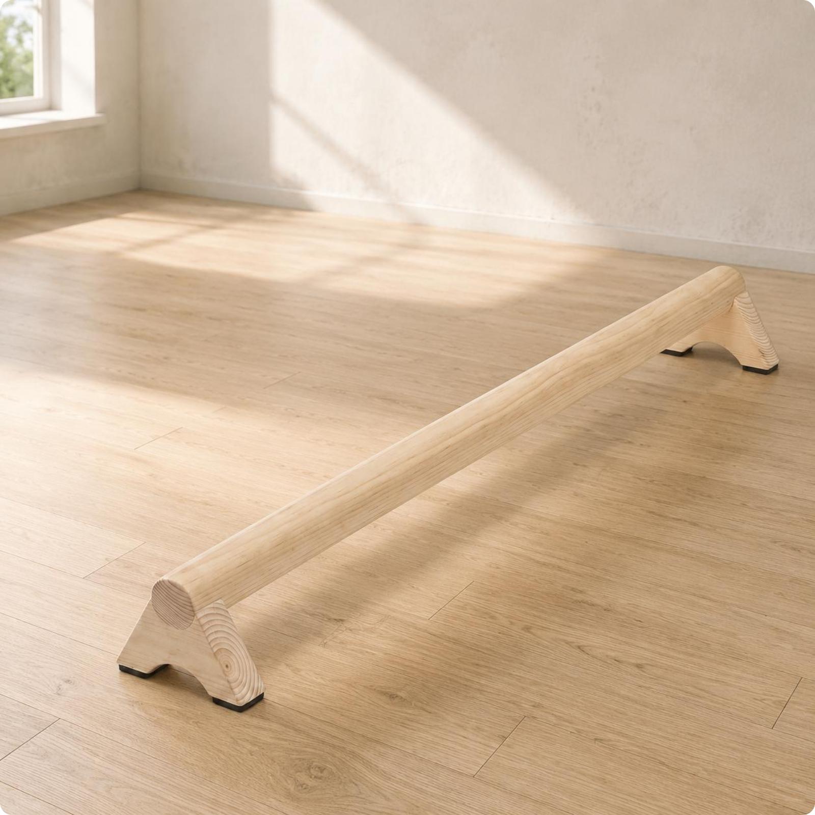 バランスビームトレーナー木製エクササイズボード ジム、家庭、 - Home Gym Routine のレビューと価格