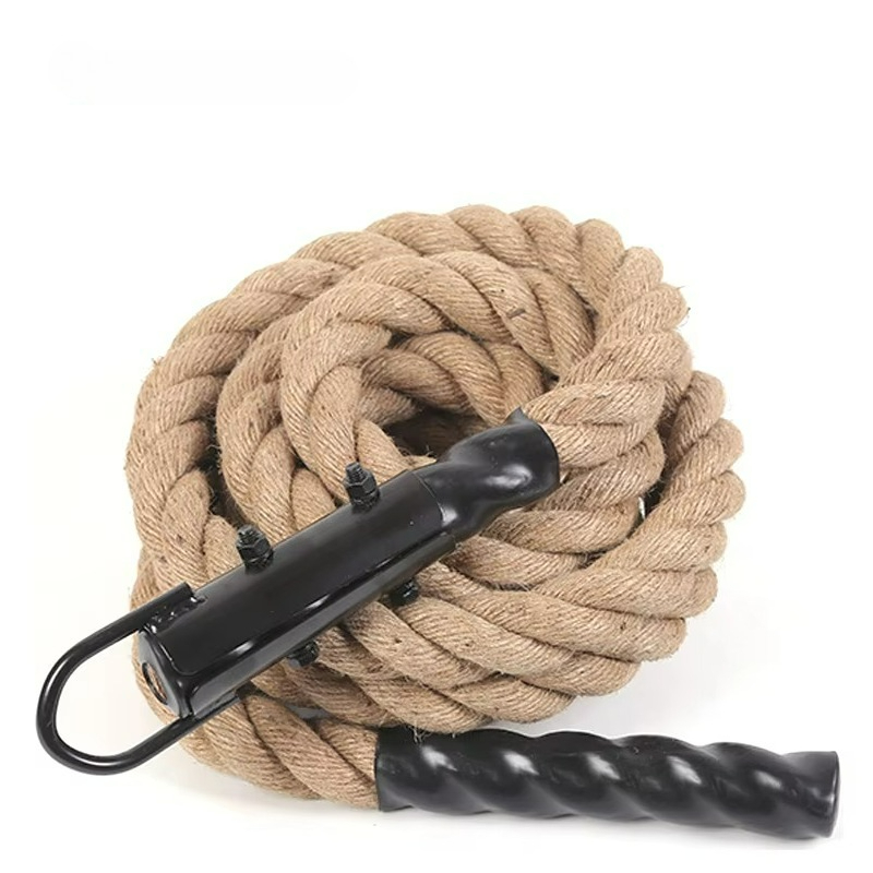 高耐荷重クライミングバトルロープ 強力な引張力 簡単設置で効 - Battle Rope Heavy のレビューと価格