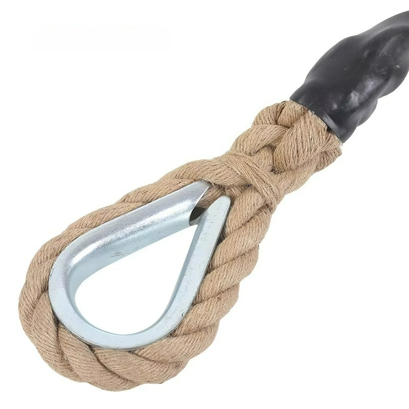 高耐荷重クライミングバトルロープ 強力な引張力 簡単設置で効 - Battle Rope Heavy のレビューと価格
