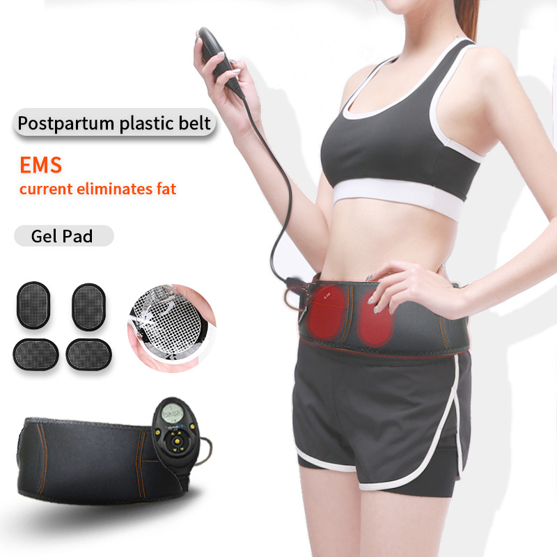 ポータブルEMS筋肉刺激装置 腹筋トレーナーパッド 腹筋引き - Home Gym Portable のレビューと価格