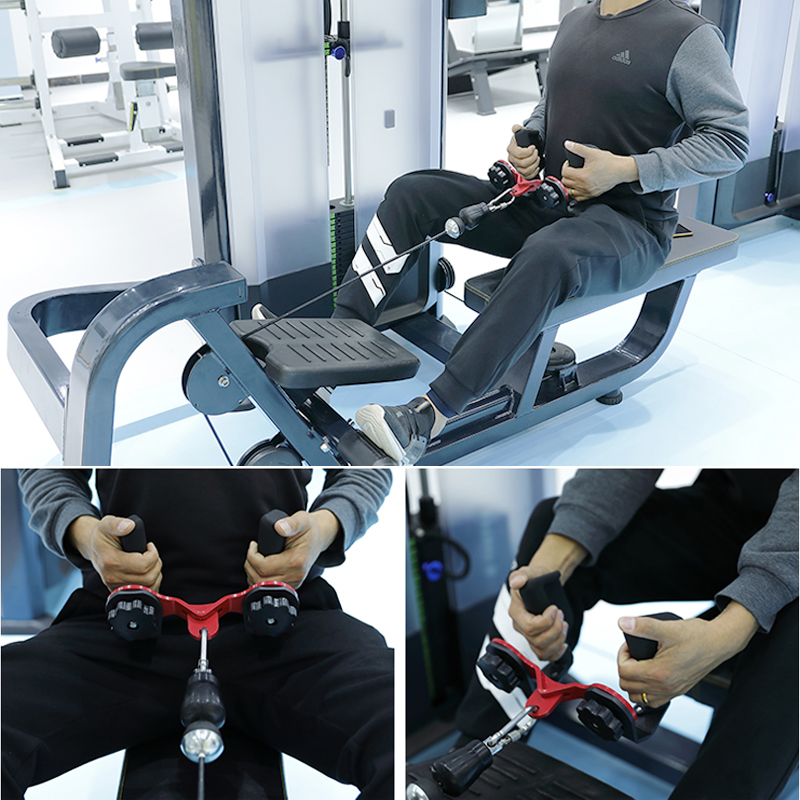 調整可能なフィットネスラットプルダウンバージムプーリーケーブ - Lat Pulldown Cable のレビューと価格