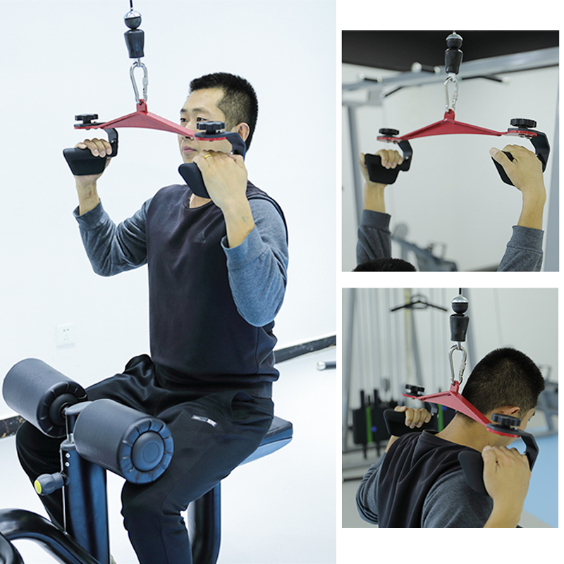 調整可能なフィットネスラットプルダウンバージムプーリーケーブ - Lat Pulldown Cable のレビューと価格